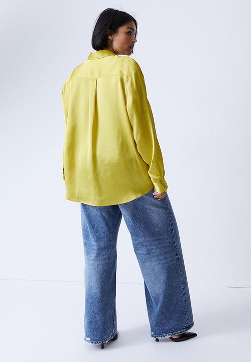 H&M - Oversized blouse - yellow