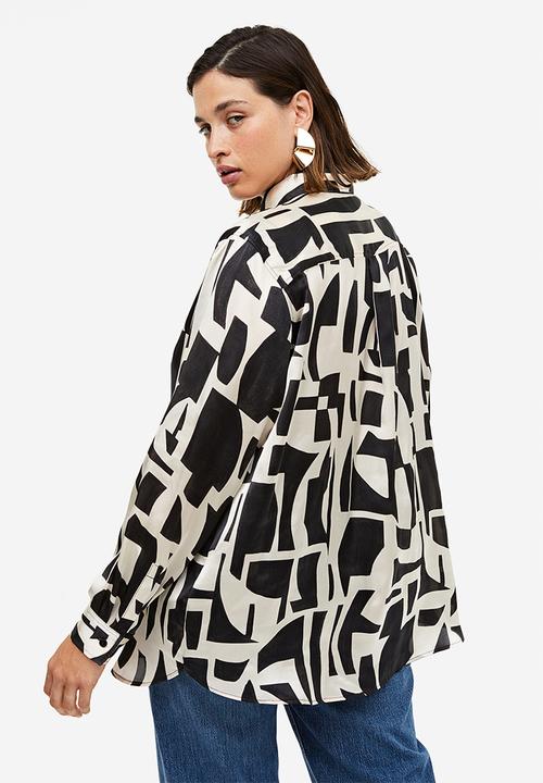 H&M - Oversized blouse - white
