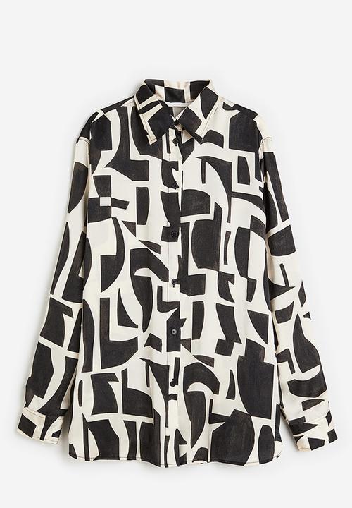H&M - Oversized blouse - white