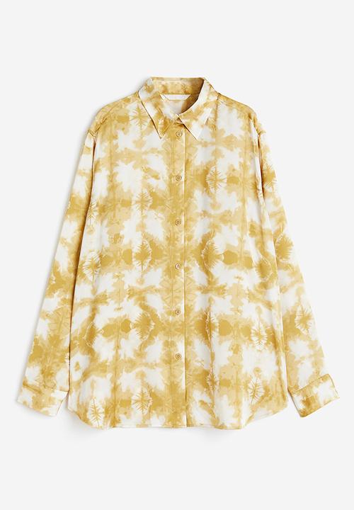 H&M - Oversized blouse - yellow multi