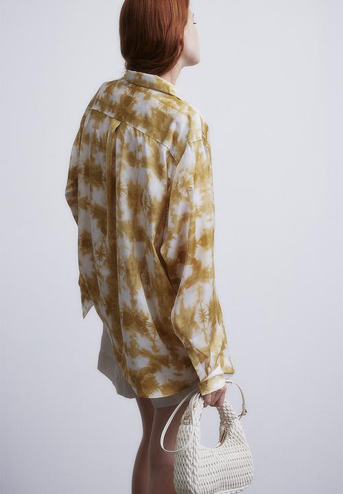 H&M - Oversized blouse - yellow multi
