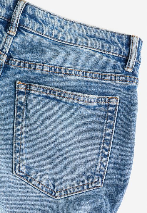 H&M - Slim regular ankle jeans - blue