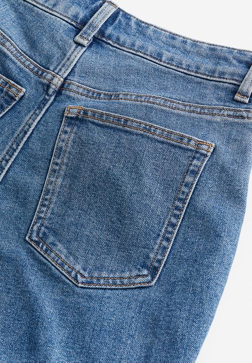 H&M - Skinny high jeans - blue