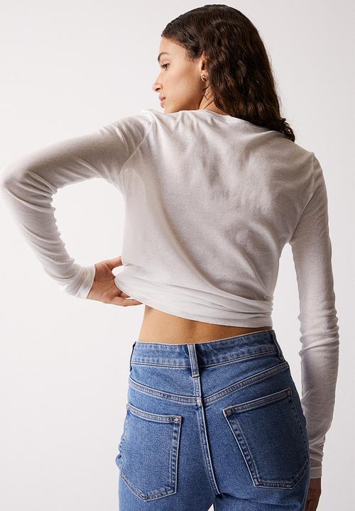 H&M - Skinny high jeans - blue