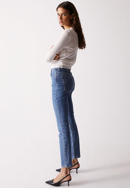 H&M - Skinny high jeans - blue
