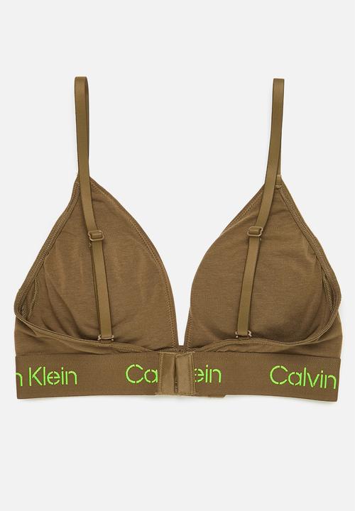 Calvin Klein - Light lined triangle - coffee/jasmine
