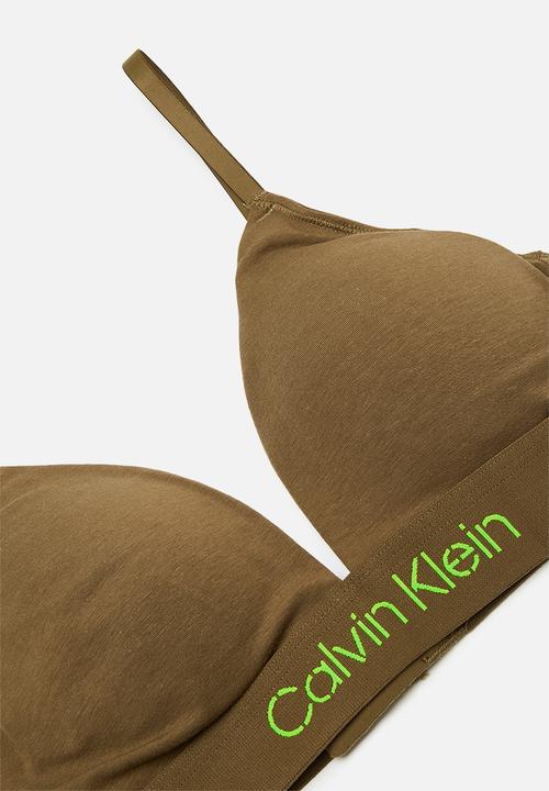 Calvin Klein - Light lined triangle - coffee/jasmine