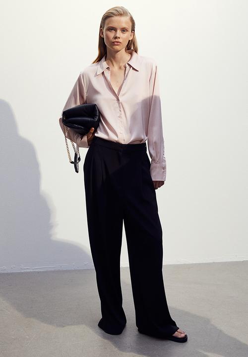 H&M - V-neck blouse - pink