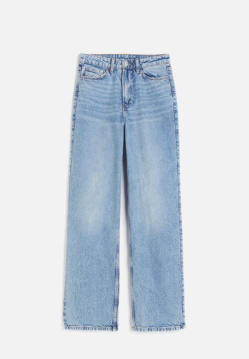 H&M - Wide ultra high jeans - blue
