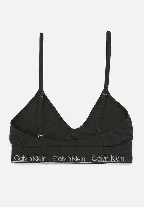 Calvin Klein - Light lined triangle - black