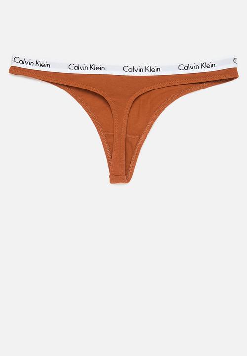 Calvin Klein - Thong 3 pack - multi