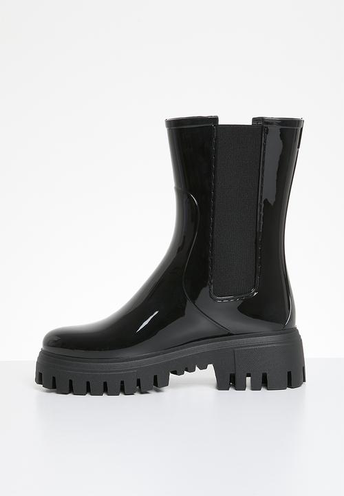 Pop Candy - Mid calf chelsea boot - black