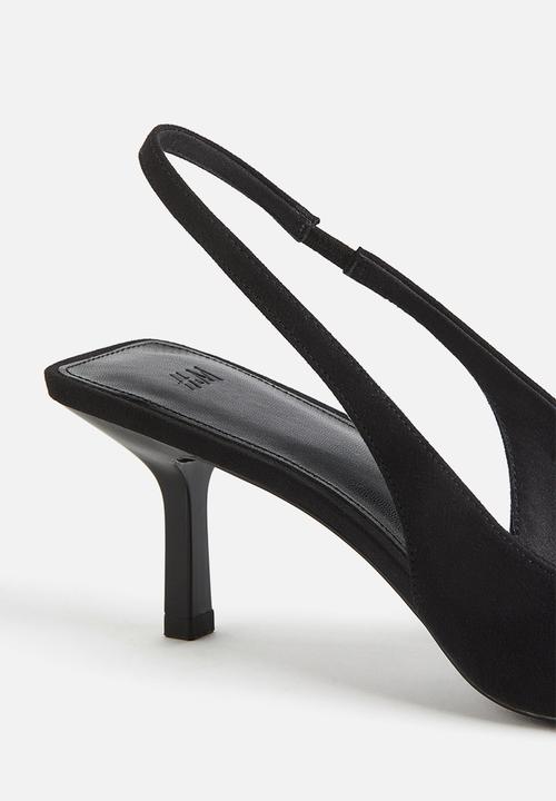 H&M - Slingbacks - black