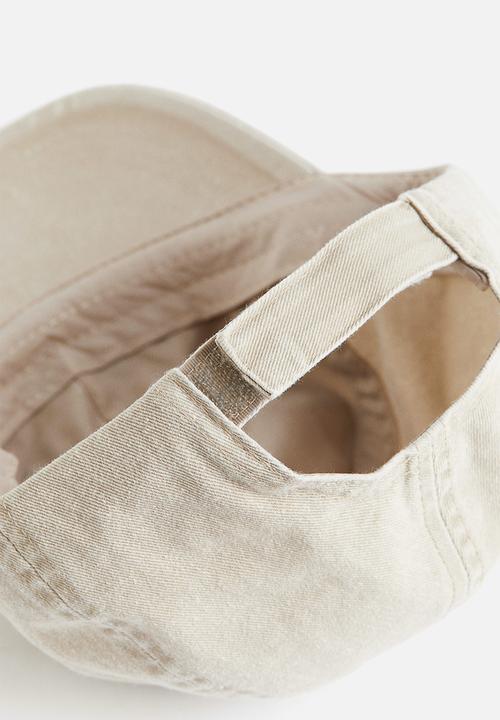 H&M - Cotton cap - Beige Add to Cart