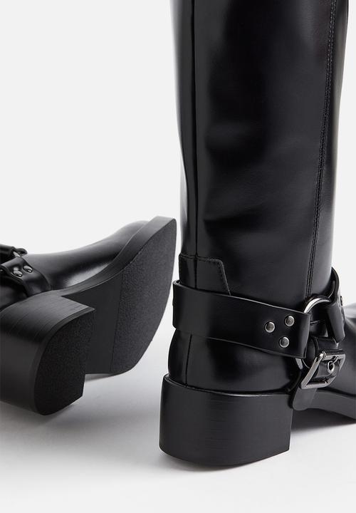H&M - Biker boots - black
