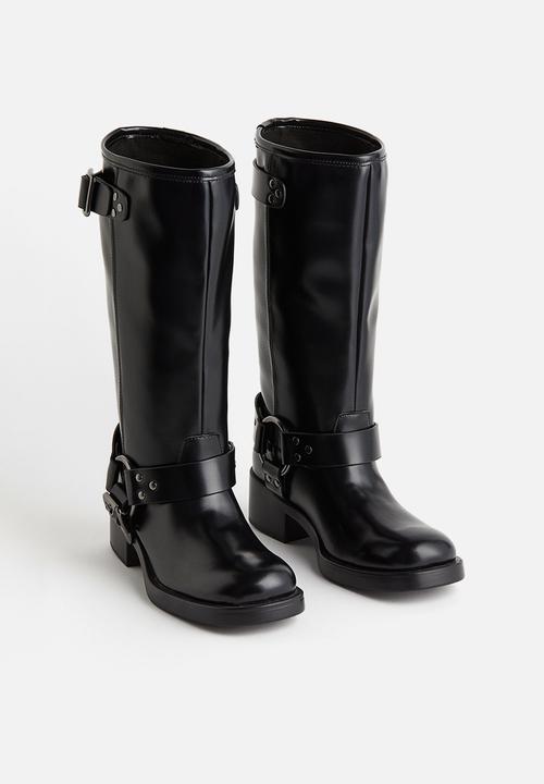 H&M - Biker boots - black