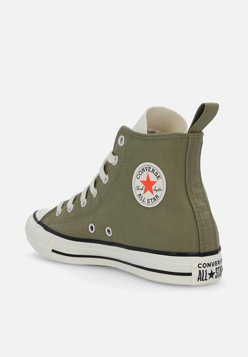 Converse - Chuck taylor all star - mossy sloth/egret/orange