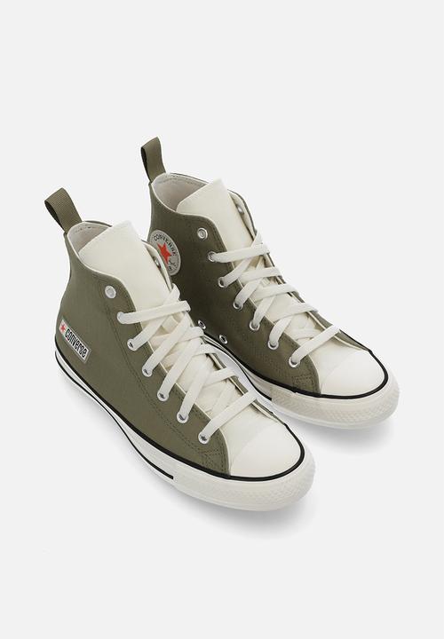 Converse - Chuck taylor all star - mossy sloth/egret/orange