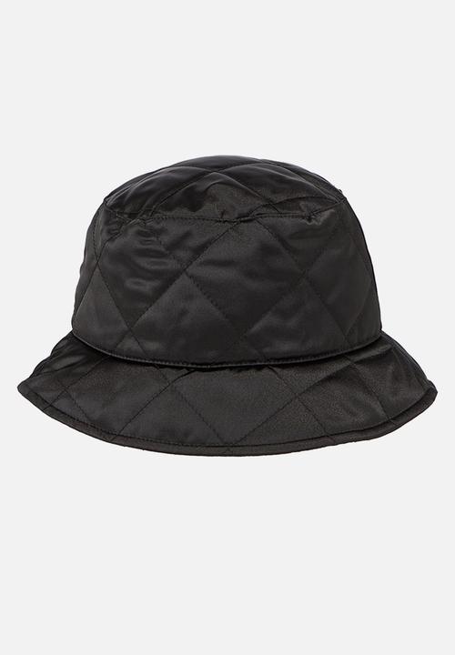 Calvin Klein - Diamond quilt bucket hat - ck black