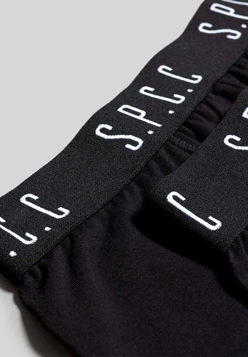 S.P.C.C - Emperador Signature Boxer Brief Underwear - Black