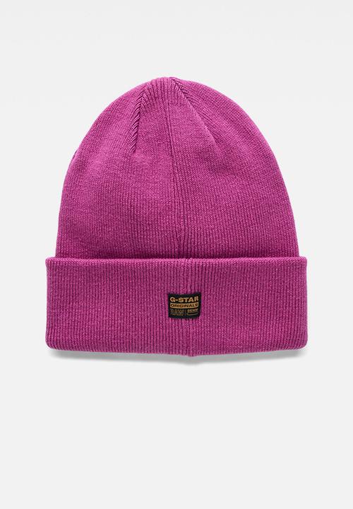 G-STAR - Effo raw long beanie - pink 