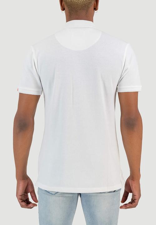 S.P.C.C - Diallo Signature Slimline Fit Polos - Optical White