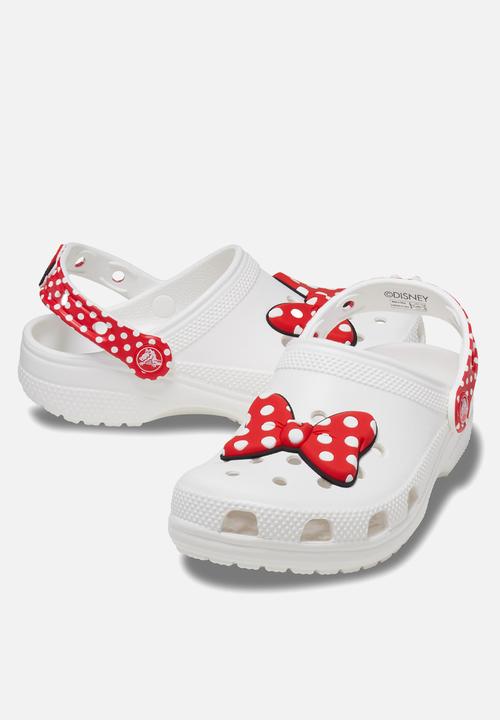 Crocs - Disney minnie mouse classic clog k - white/red