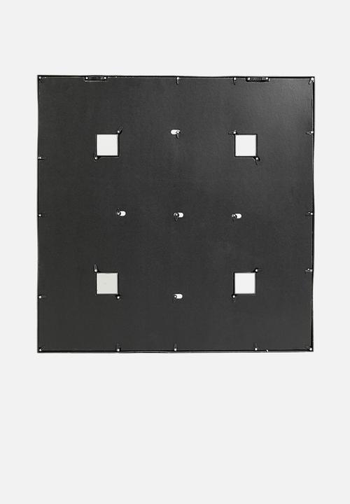 H&S - Collage photo frame - black