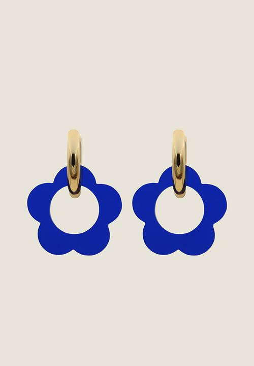 Pina Jewels - Daisy Charms - blue transparent