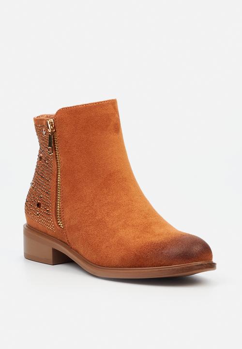Miss Black - Zadar 2 ankle boot - tan