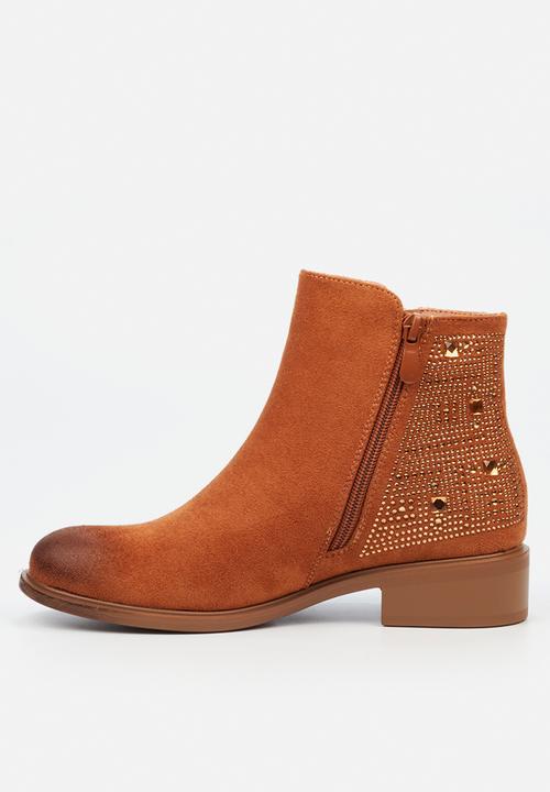 Miss Black - Zadar 2 ankle boot - tan