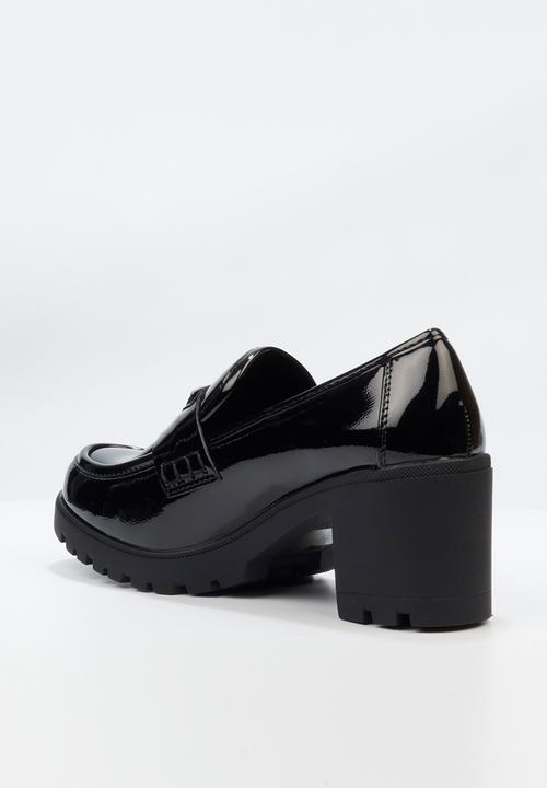 Miss Black - Crave 1 heeled loafer - black