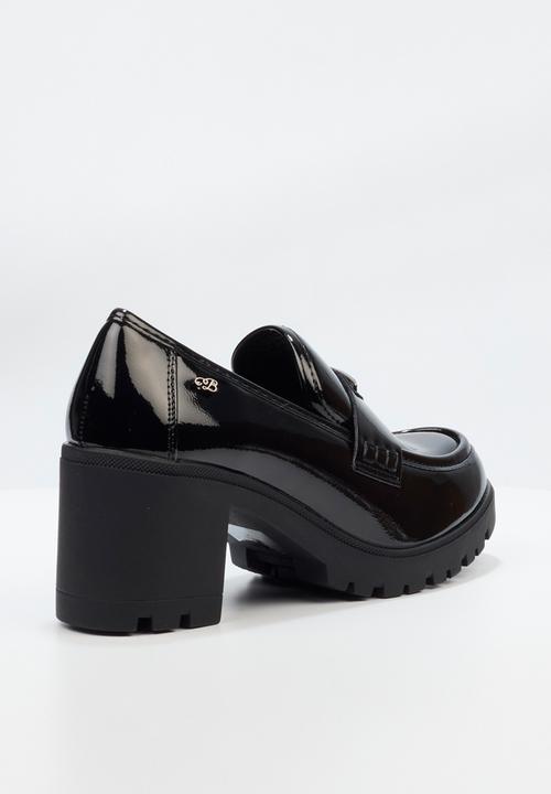 Miss Black - Crave 1 heeled loafer - black