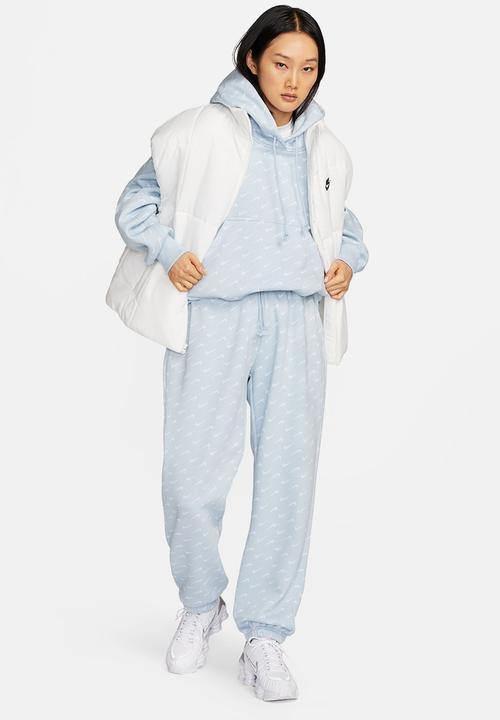 Nike - W nsw phnx flc os aop swtpnt - lt armory blue