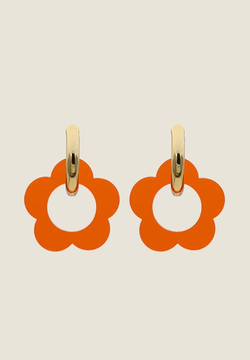 Pina Jewels - Daisy Charms - orange transparent