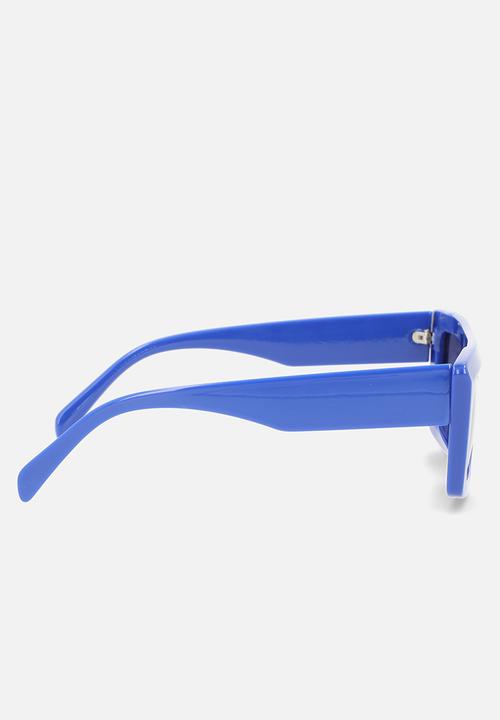 Superbalist - Sammy rectangular sunglasses - blue
