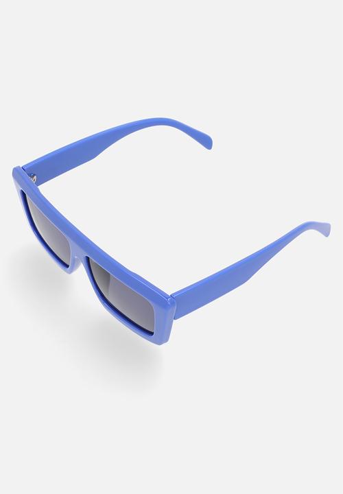 Superbalist - Sammy rectangular sunglasses - blue