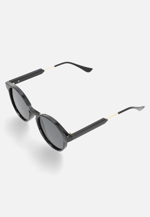 Superbalist - Shaquille round frame sunglasses - black