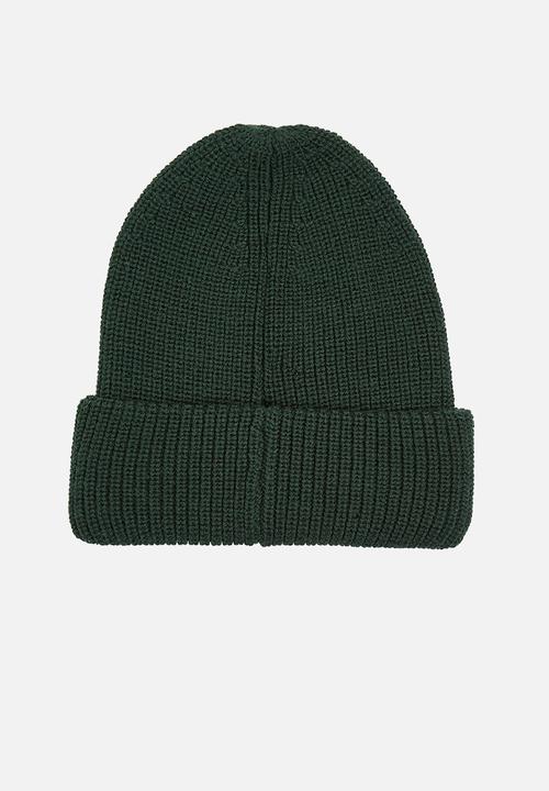 Calvin Klein - Monologo patch beanie - Thyme