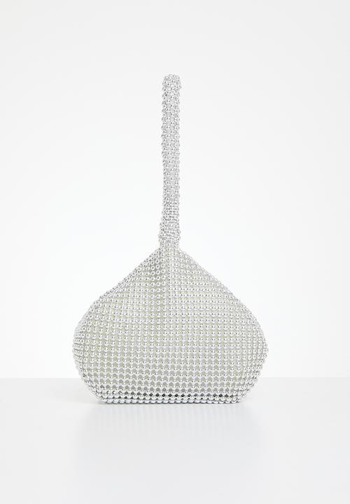 MILLA - Kate pouch bag - silver