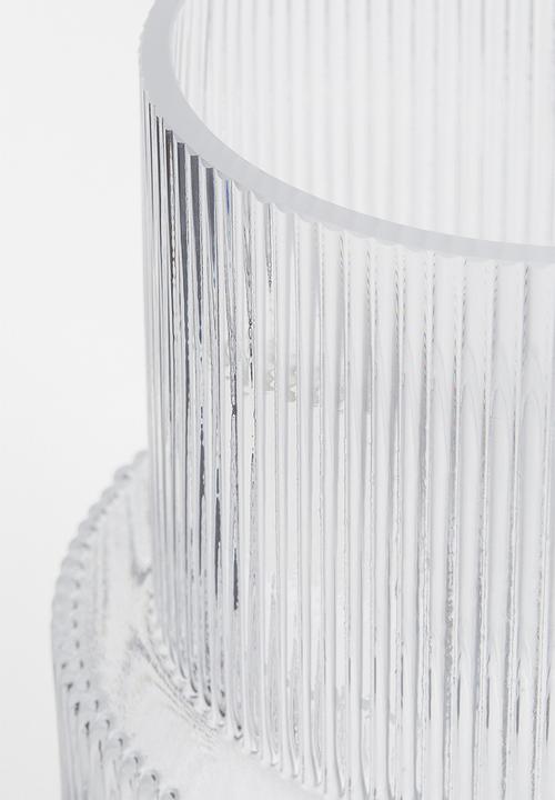H&M - Glass vase - transparent