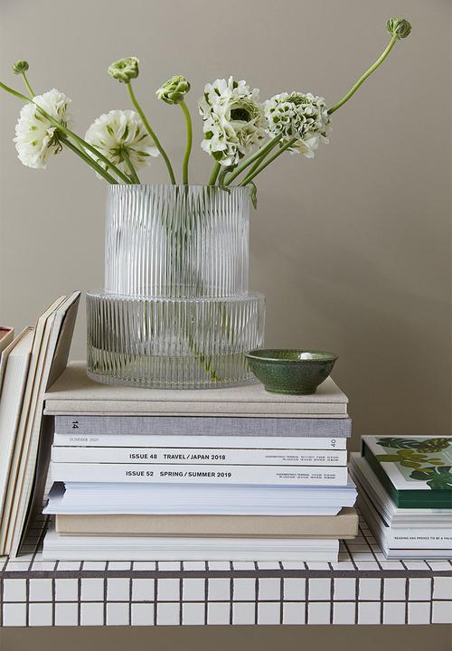 H&M - Glass vase - transparent