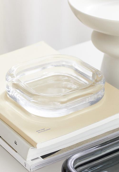 H&M - Glass tray - transparent