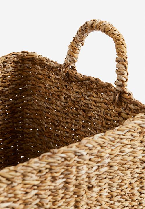 H&M - Braided storage basket - beige