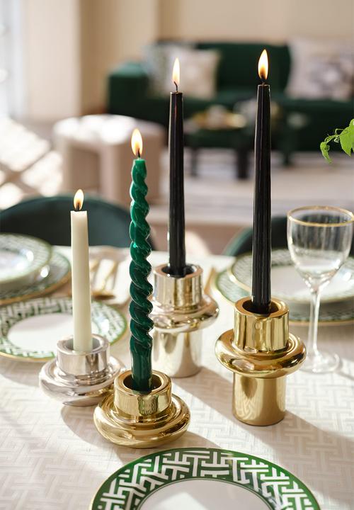 H&M - Metal candlestick - gold