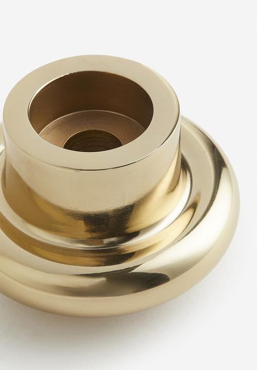 H&M - Metal candlestick - gold