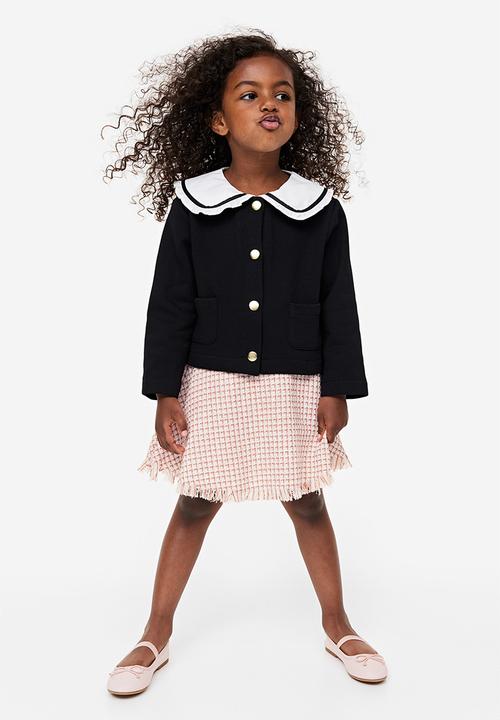 H&M - A-line skirt - Pink Check
