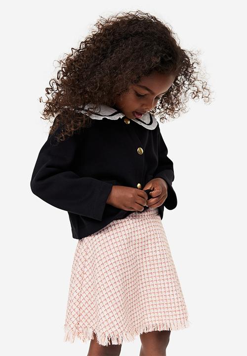 H&M - A-line skirt - Pink Check