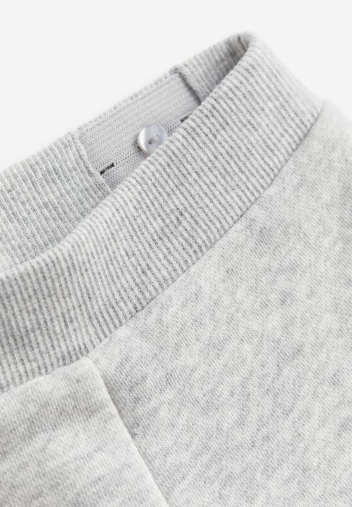 H&M - 2-Piece sweatshirt set - Light grey marle Minnie Mouse