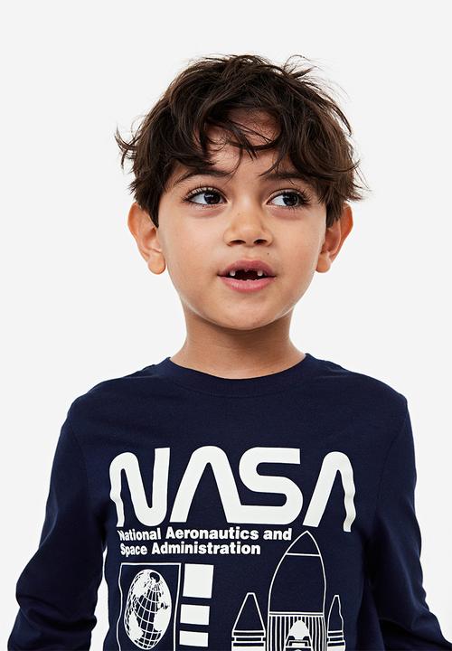 H&M - Long-sleeved t-shirt - blue